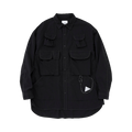 And Wander Multi Pocket Shirt "Black"