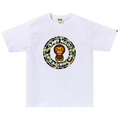 BAPE ABC Camo Milo Busy Works Tee "White/Green"