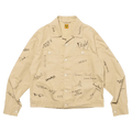 Human Made Printed Short Blouson "Beige"