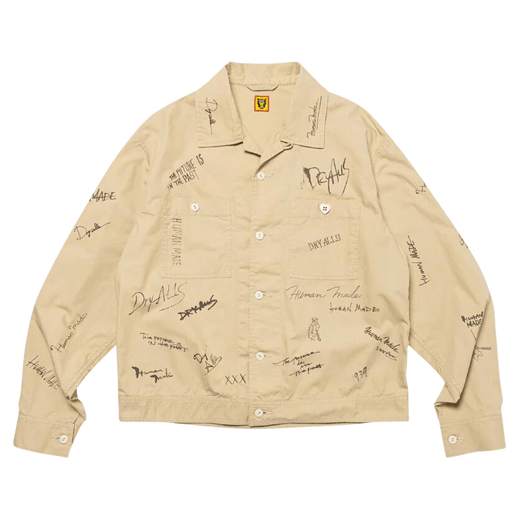 Human Made Printed Short Blouson "Beige"