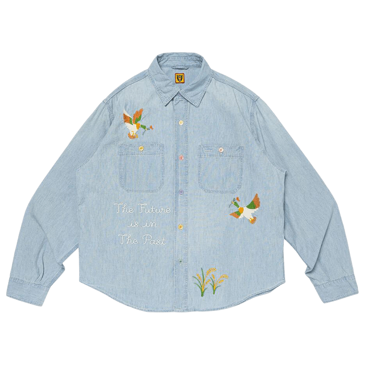 Human Made Chambray Work Shirt "Indigo"