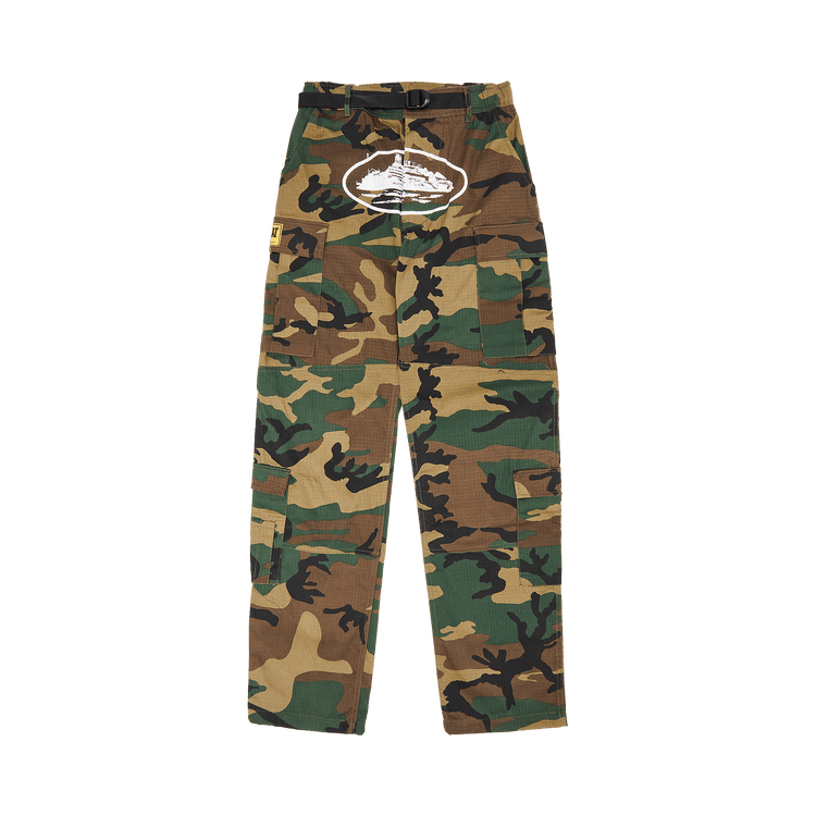 Corteiz Guerillaz* Cargos "Woodland Camo"