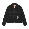 Stussy x Levi's Crispy Rinse Trucker Jacket 'Black/Brown'