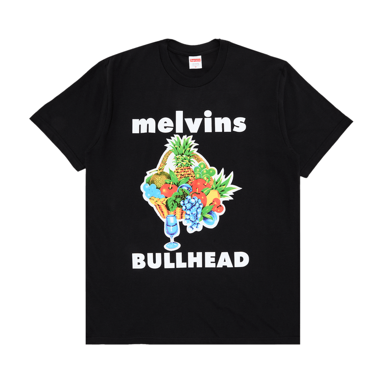 Supreme x Melvins Bullhead Tee "Black"