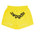 Sp5der OG Web Double Layer Short "Yellow"