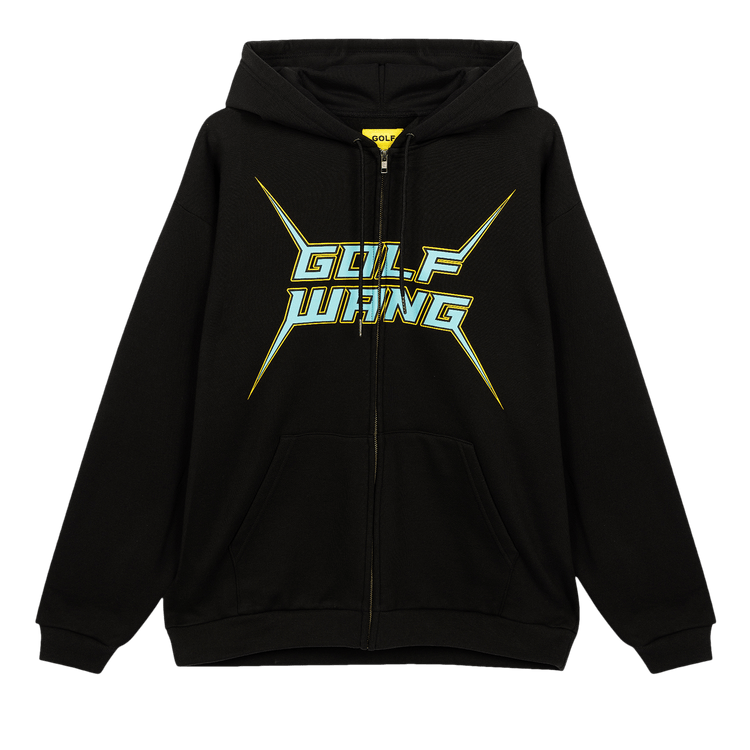 GOLF WANG Maddox Zip Up Hoodie "Black"