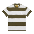 Corteiz Striped Tee "Taupe"