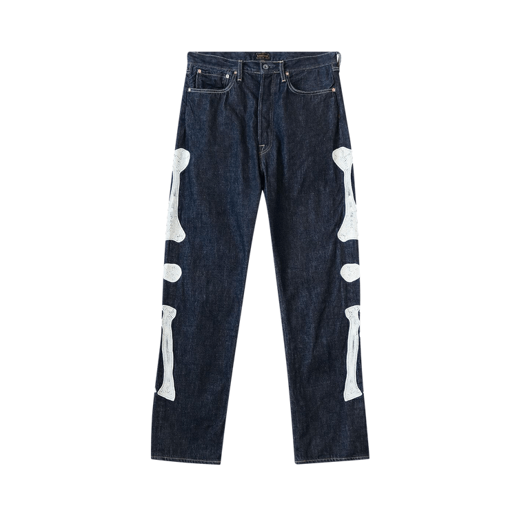 Kapital Denim Mexican Tuxedo Okagilly Pants "Indigo"