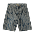 Kapital Feather Denim Shorts "Indigo"