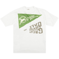 Kapital Burn-Out Jersey Crew T-Shirt (Pennant & G.G.G. & G.G.G.) "White"