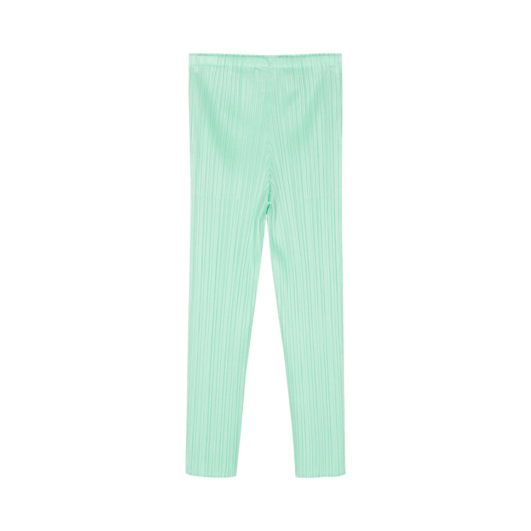 Pleats Please Issey Miyake MC March Pants "Mint Green"