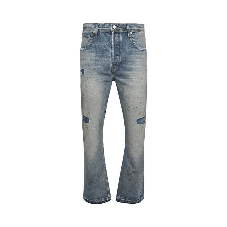 Enfants Riches Déprimés Hit And Run Flare Jeans "Dirty Medium Blue"