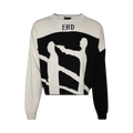 Enfants Riches Déprimés Decay Sweater "Ivory/Black"