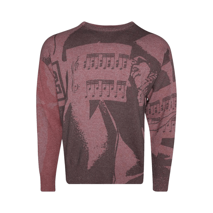 Enfants Riches Déprimés Trax Unsound Sweater "Pink/Black"
