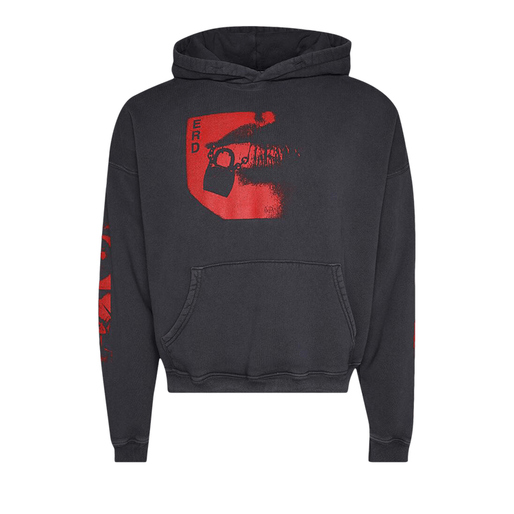 Enfants Riches Déprimés Lips Hoodie "Faded Burgundy"