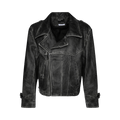 Enfants Riches Déprimés Tabac Rat Post-War Leather Jacket "Black"