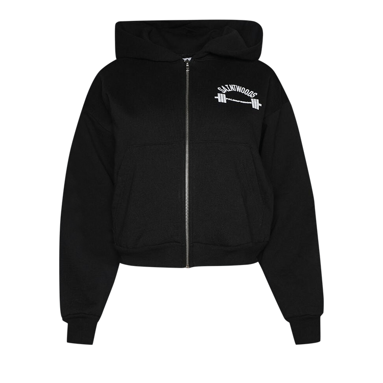 Saintwoods Crop Zip "Black"