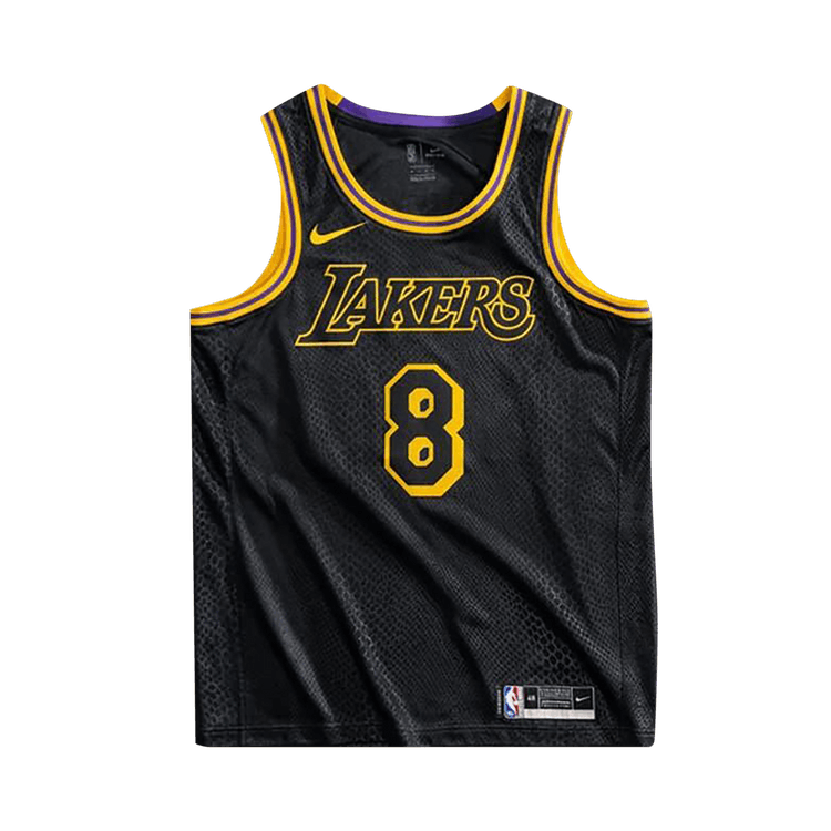 Nike Kobe Mamba Mentality Big Kids Los Angeles Lakers City Edition Swingman Jersey "Black"
