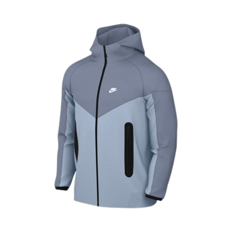 Nike Sportswear Tech Fleece Windrunner Full Zip Hoodie "Light Armory Blue/Ashen Slate/White"