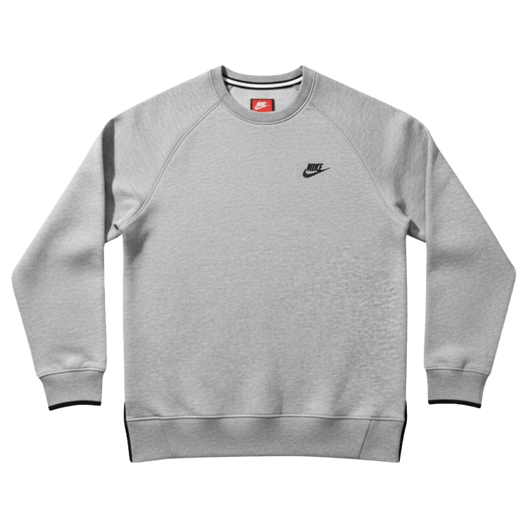 Nike Sportswear Tech Fleece Crew "Dark Grey Heather/Black"