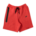 Nike Sportswear Tech Fleece Shorts "Light University Red Heather/Black"