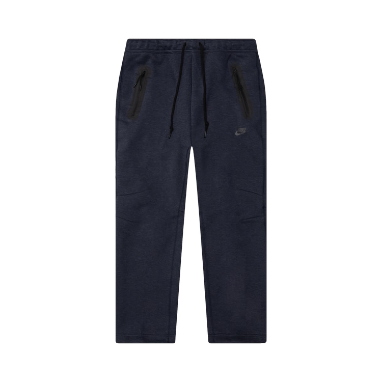Nike Sportswear Tech Fleece Open-Hem Sweatpants "Obsidian Heather/Black"