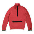 Nike Sportswear Tech Fleece 1/2 Zip Sweatshirt "Light University Red Heather/Black"