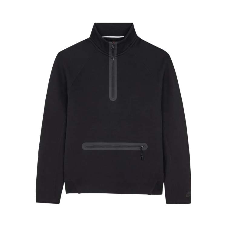 Nike Sportswear Tech Fleece 1/2 Zip Sweatshirt "Black/Black"