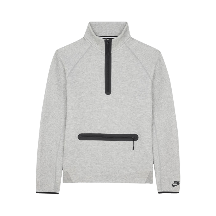 Nike Sportswear Tech Fleece 1/2 Zip Sweatshirt "Dark Grey Heather/Black"