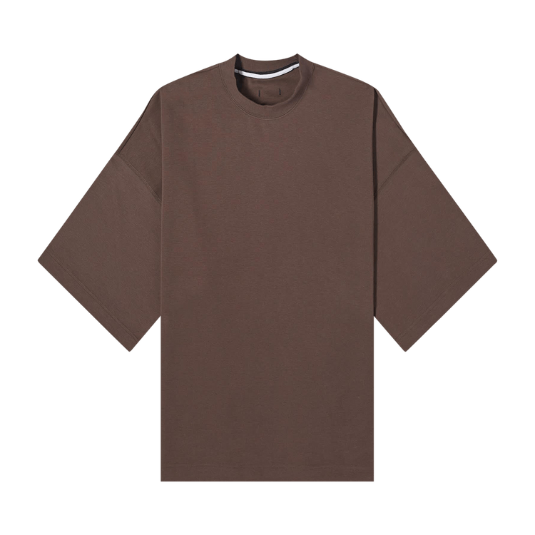 Nike Sportswear Tech Fleece Reimagined Oversized Short-Sleeve Sweatshirt "Baroque Brown"