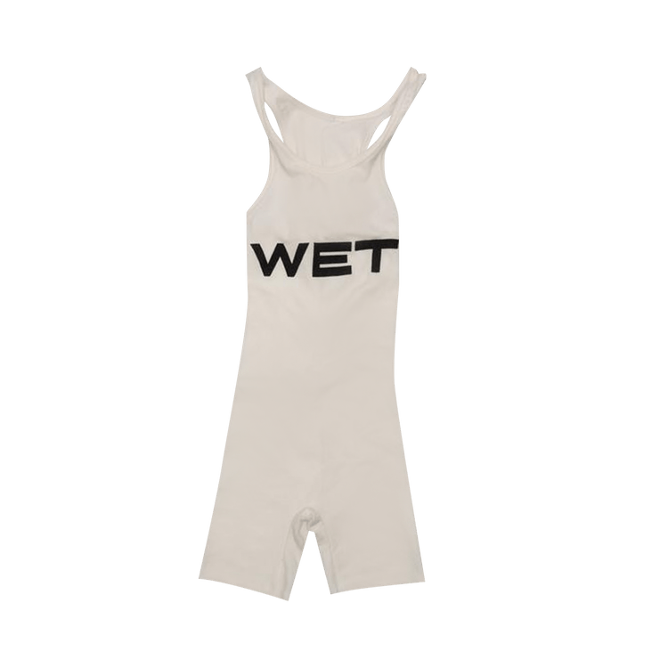 YZY Mowalola Wet Bodysuit "White"