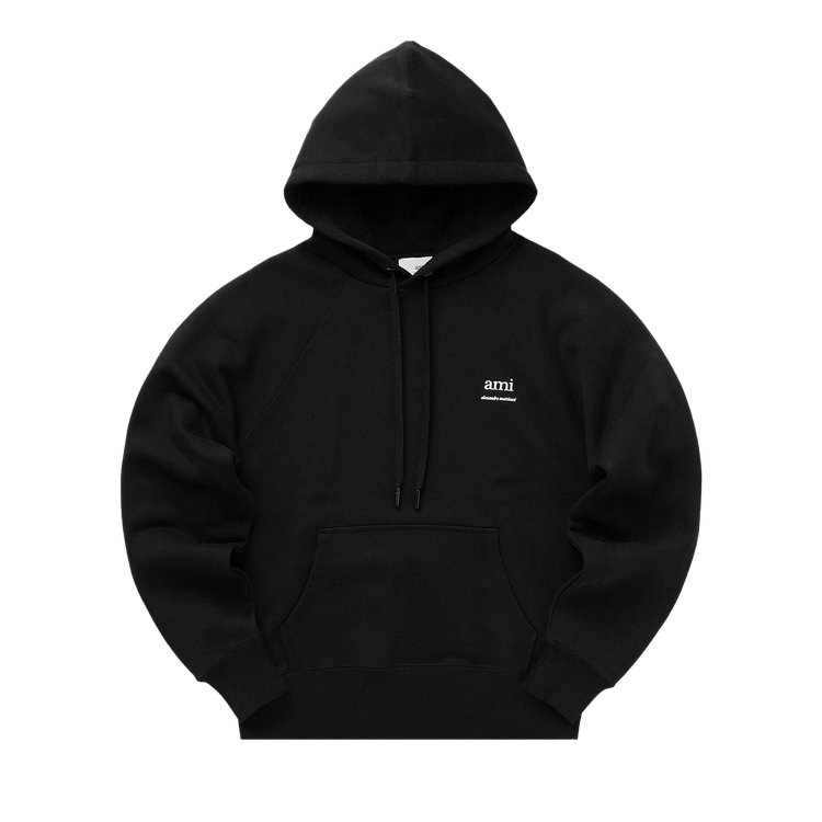 Ami Boxy Hoodie "Black"
