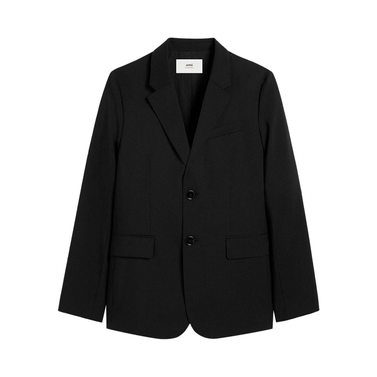 Ami Classic Two Buttons Jacket "Black"