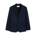 Ami Classic Two Buttons Jacket "Night Blue"