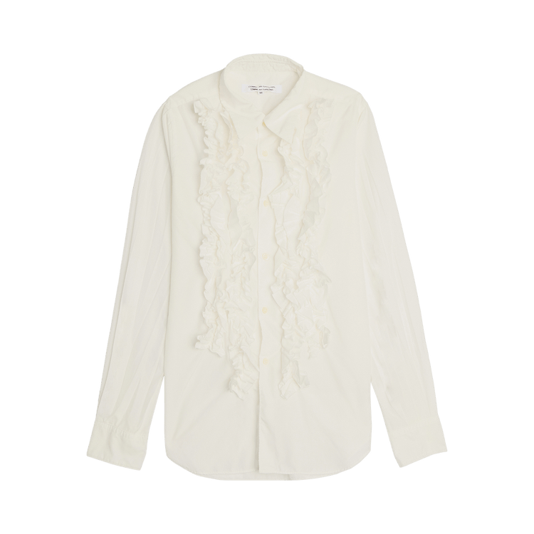 Comme des Garçons Garment Treated Shirt "White"