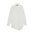 Comme des Garçons Homme Plus Polyester Spun Broad Thick Shirt "White"