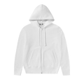 Comme des Garçons PLAY Back Emblem Zip Hoodie "White"