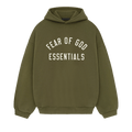 Fear of God Essentials Fleece Hoodie "Military"