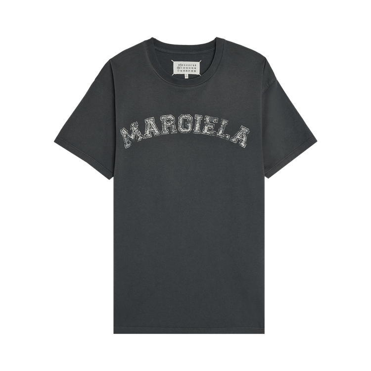 Maison Margiela Overdye Treatment Logo T-Shirt "Wash Black"
