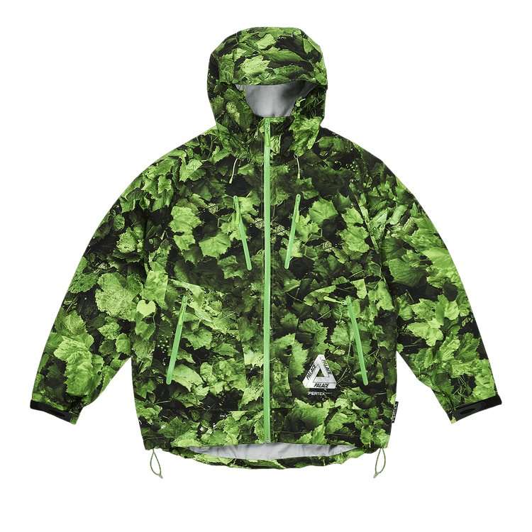 Palace Pertex 3L Armor Jacket "Leaf Print"
