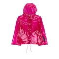 Acne Studios Hooded Transparent Jacket "Pink"