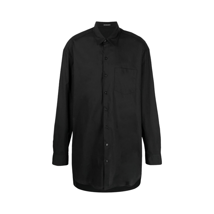 Ann Demeulemeester Arnout Fluid Belting Long Shirt "Black"