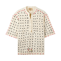 Glass Cypress Washed Linen Button Tunic "White"