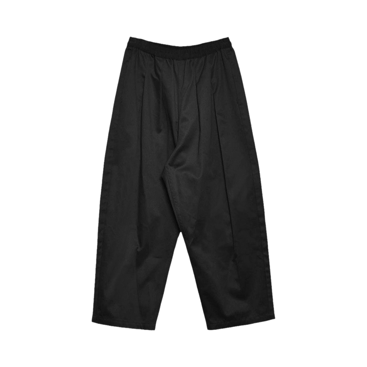 Maison Margiela Pleated Loose Fit Cropped Pants "Black"