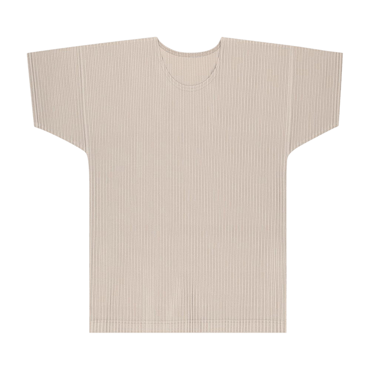 Homme Plissé Issey Miyake Color Pleats T-Shirt "Linen Beige"