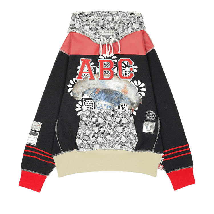 Advisory Board Crystals Rangoli Hoodie "Black"