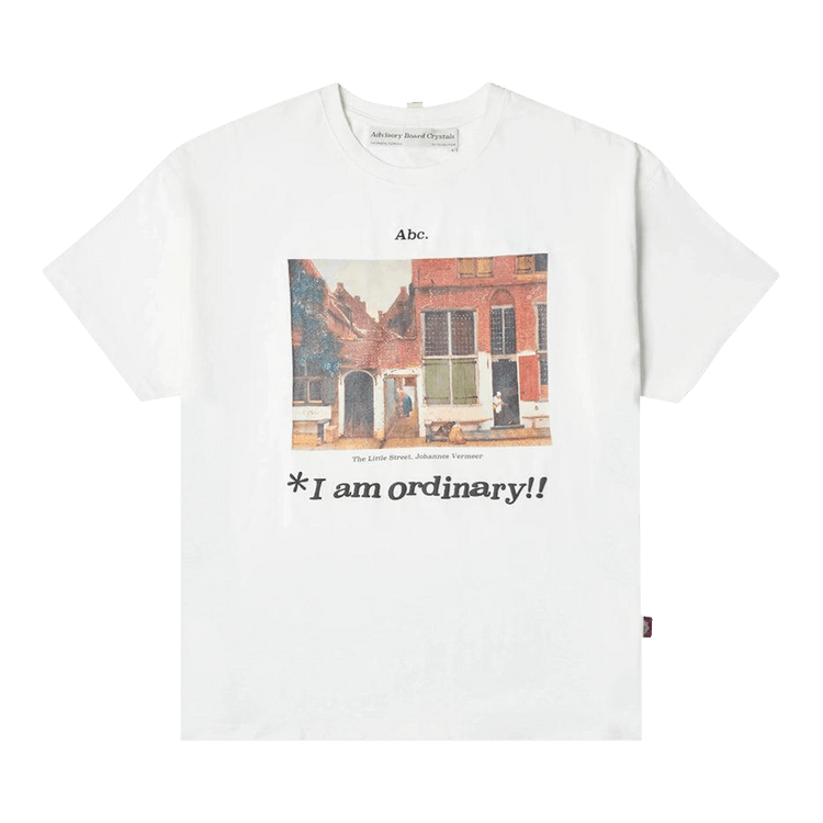 Advisory Board Crystals I Am Ordinary T-Shirt "White"