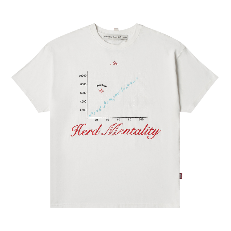 Advisory Board Crystals Herd Mentaltity T-Shirt "White"