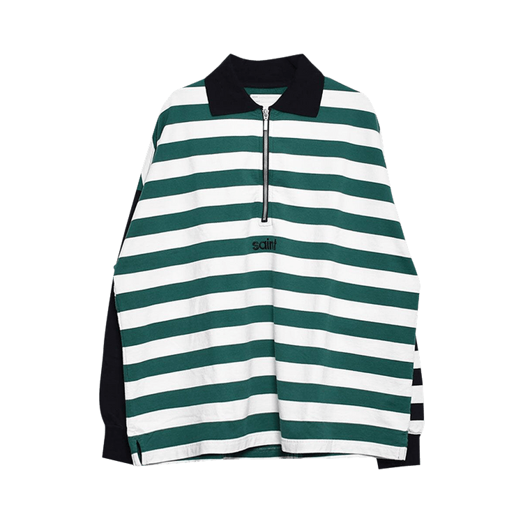 SAINT Mxxxxxx Border Top "Green/White"