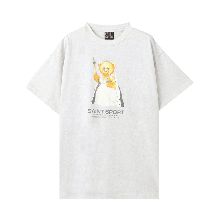 SAINT Mxxxxxx True Queen Tee "Grey"